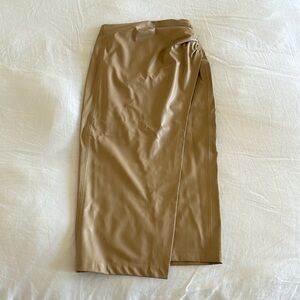 Faux suede Zara skirt